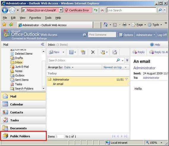 access outlook email on web